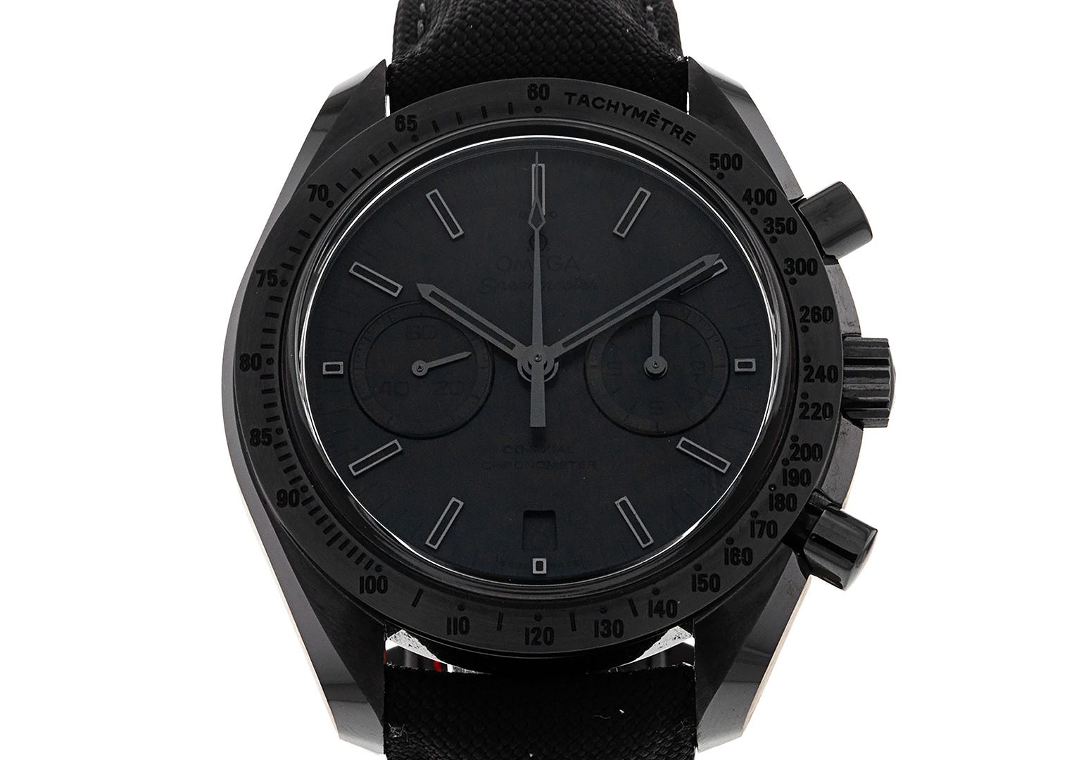 The Speedmaster went ceramic with the The Dark Side of the Moon model 