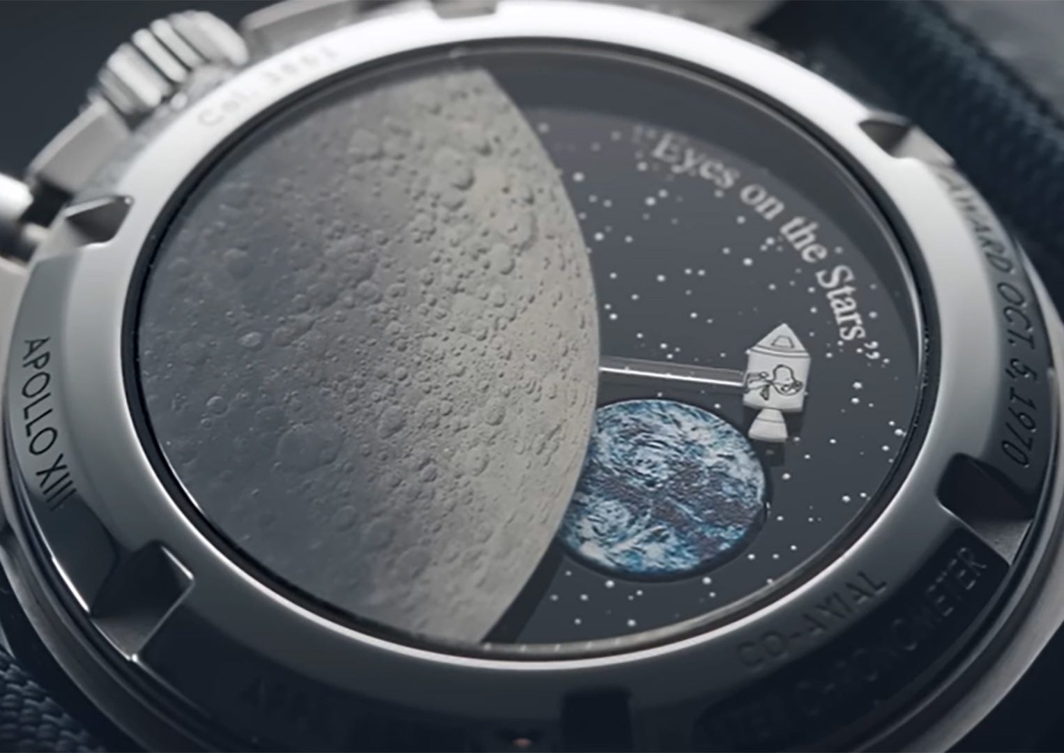 There's no caseback quite like that of the Silver Snoopy Award model