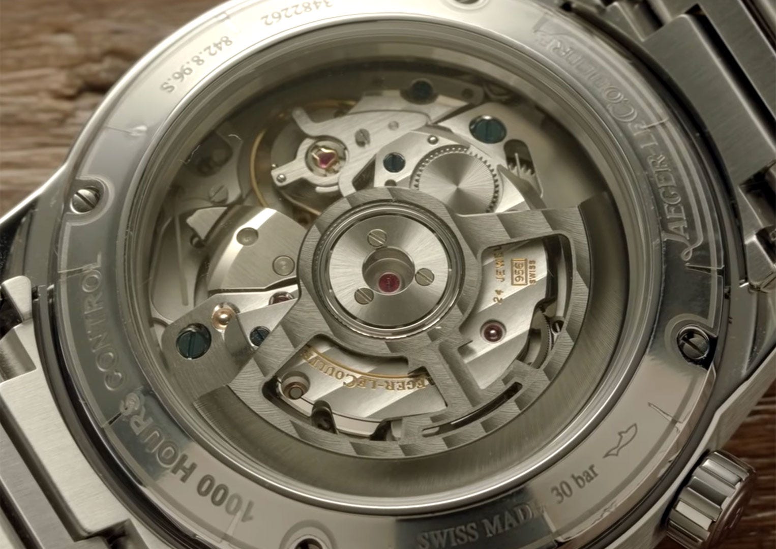 The first Jaeger-LeCoultre Memovox movement was introduced in 1950. It was manually wound and featured the iconic two crown alarm)