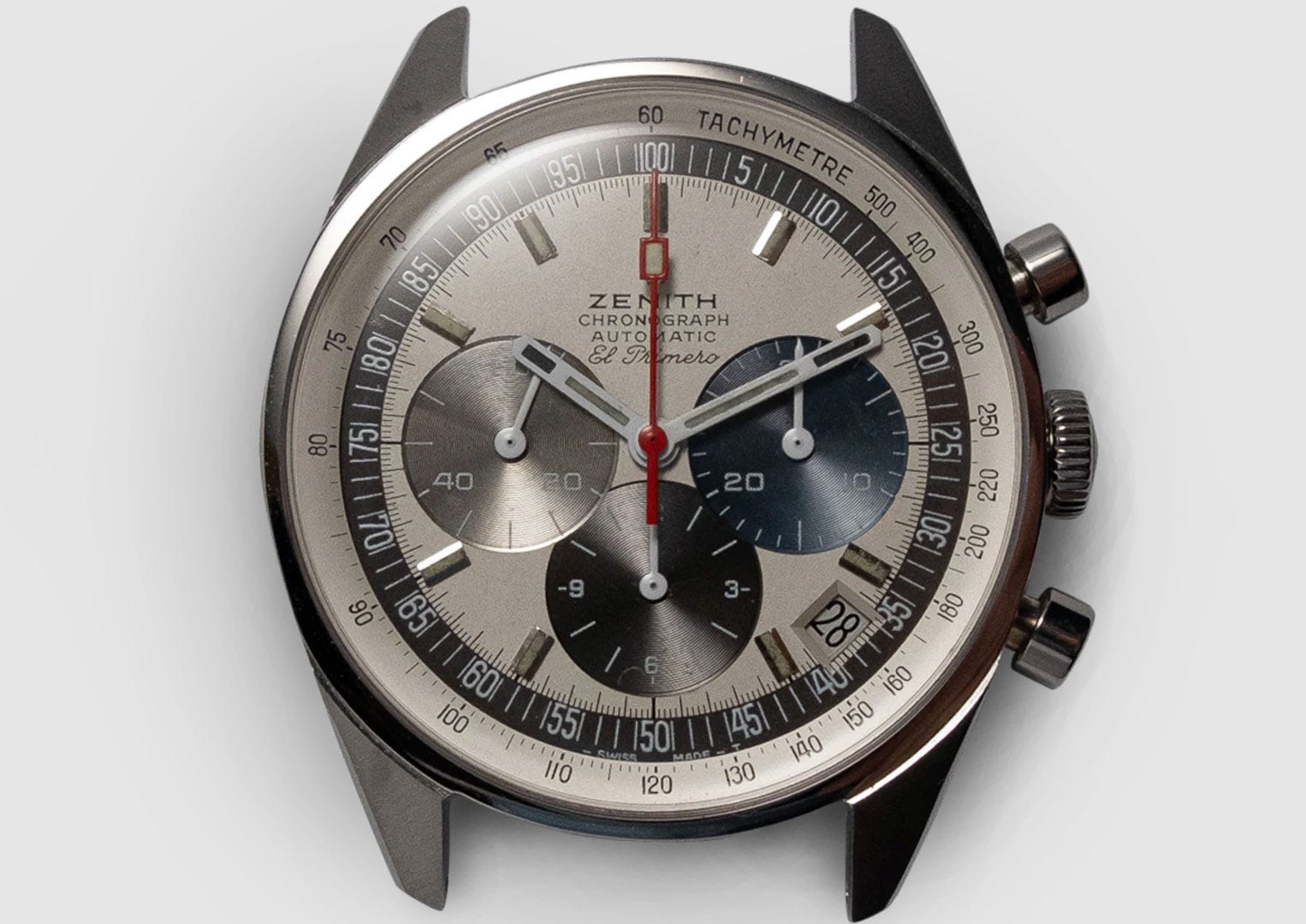 Pictured here by Zenith is an original A386 available for purchase through its boutique in Ginza, Tokyo