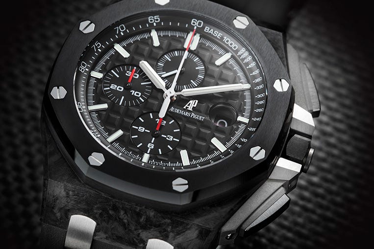 Audemars Piguet carbon watch