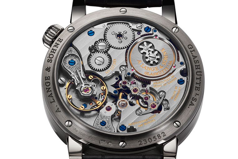 The unusual dial needs an unusual movement